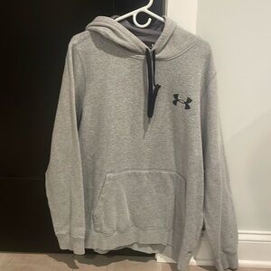 Under armour grey large hoodie